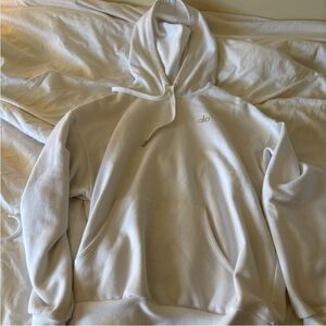 ALO Yoga white  Hoodie